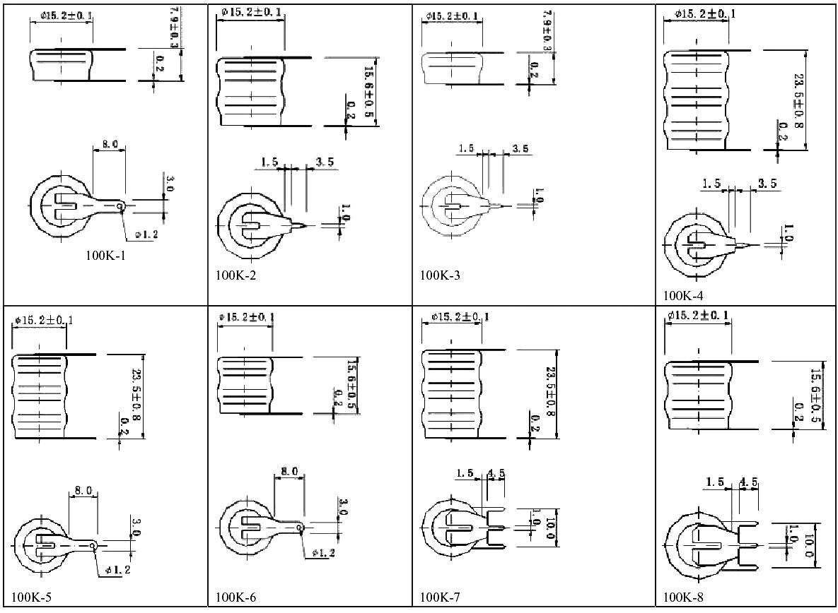 NiCad and NiMH Button Cells